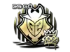 Pegatina | G2 (dorada) | CRM 2020 skin