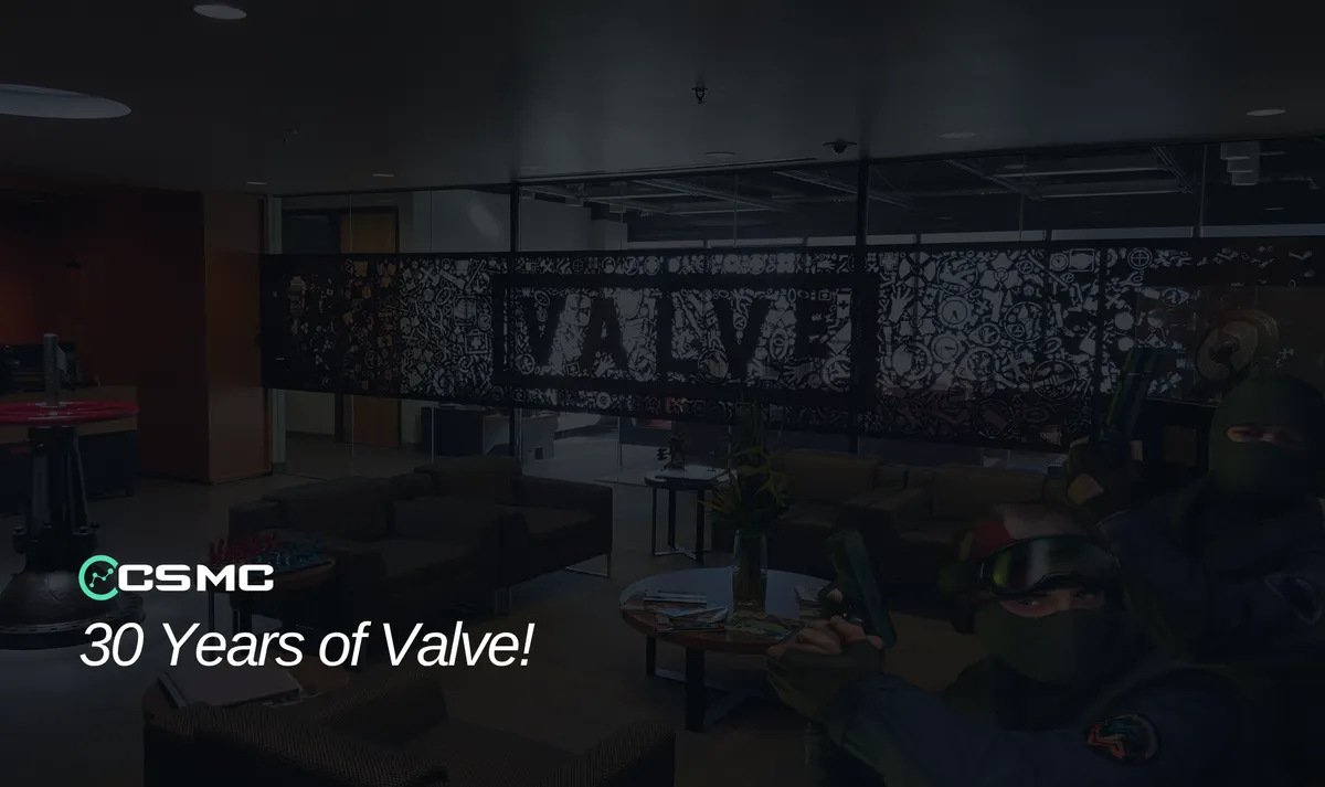 30 Years of Valve: How Counter-Strike Grew From a Mod Into a Digital Economy