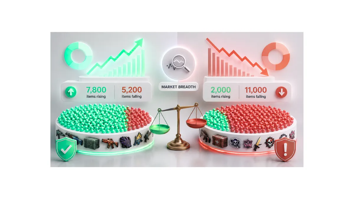 Indexes vs. Market Cap: How to Read the True Health of the CS2 Market