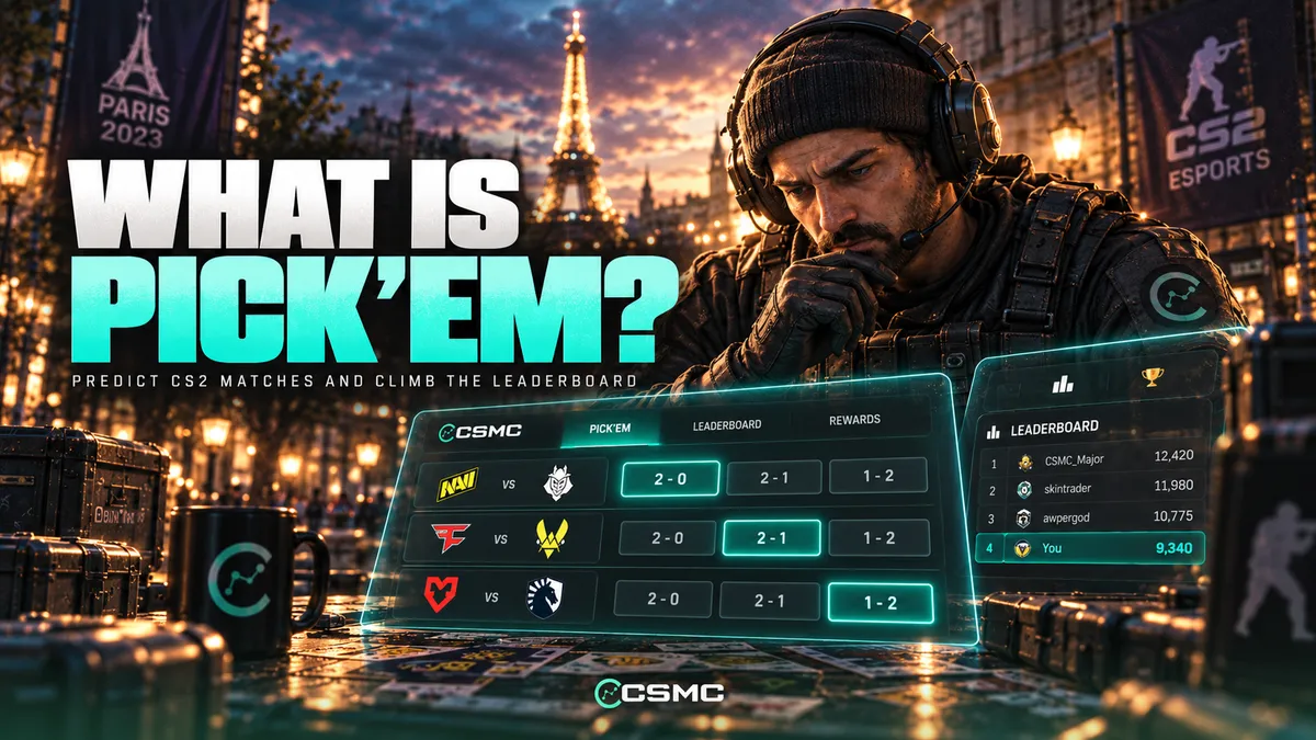 Introducing CSMarketCap Pick’Em: Predict CS2 Matches, Earn Points & Win Skins