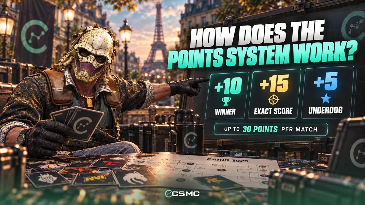 Introducing CSMarketCap Pick’Em: Predict CS2 Matches, Earn Points & Win Skins