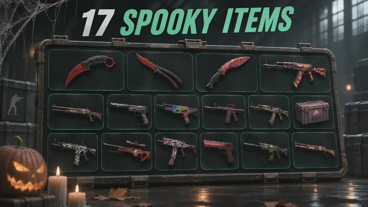 Spooky CS2 Knives Lost 68%. The Cheapest Spooky Skins Gained 188%