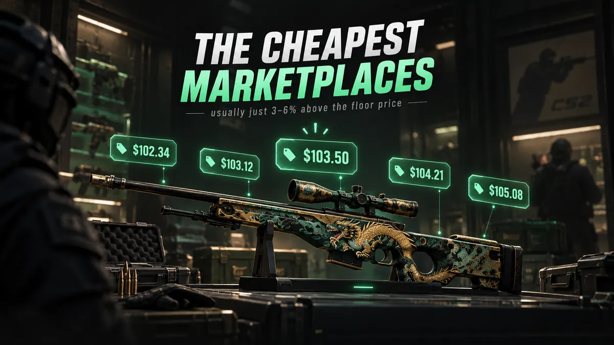 We Ranked 31 CS2 Marketplaces by How Much They Overcharge. Steam Came Last.
