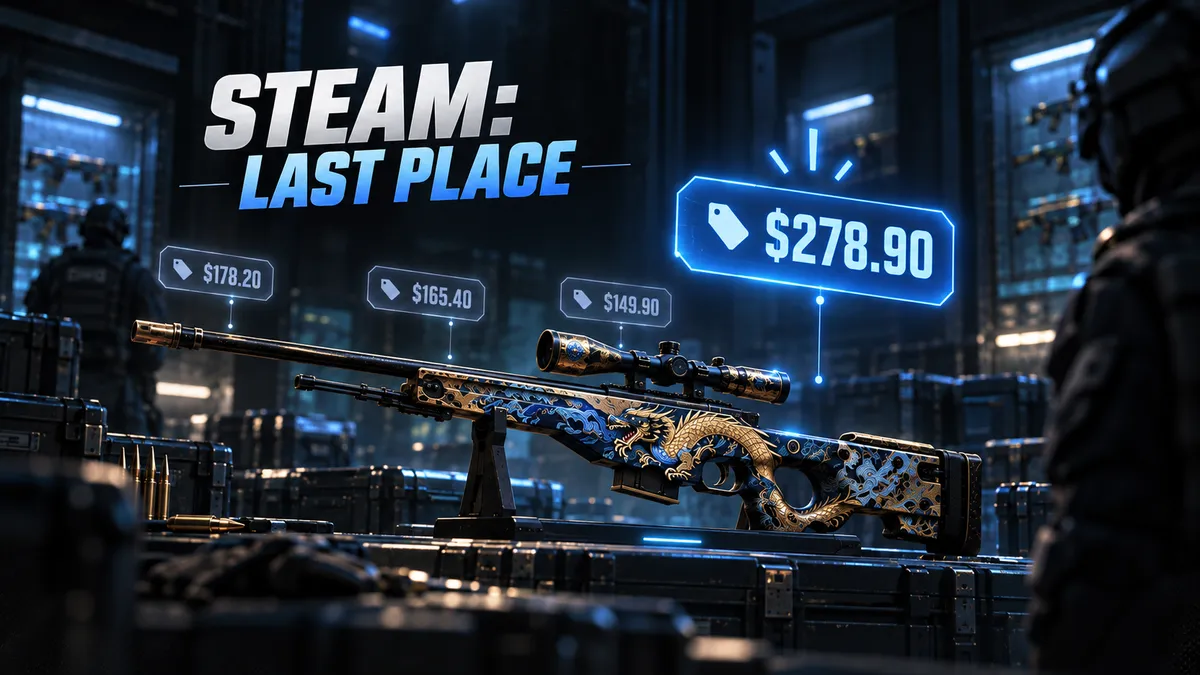 We Ranked 31 CS2 Marketplaces by How Much They Overcharge. Steam Came Last.
