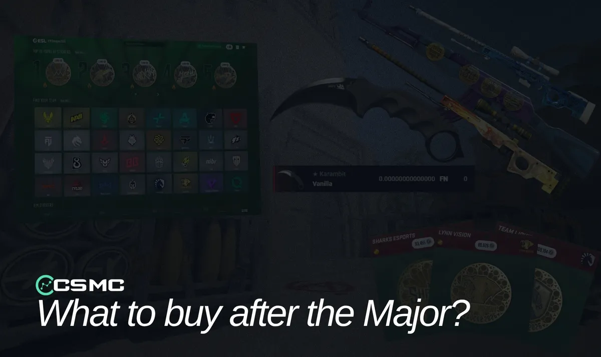 What to buy after the Cologne Major?