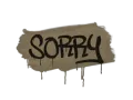 Sealed Graffiti | Sorry (Dust Brown) category item
