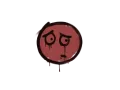 Sealed Graffiti | Worry (Blood Red) category item