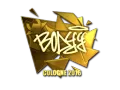 Sticker | bodyy (Gold) | Cologne 2016 category item