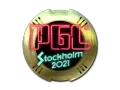 Sticker | PGL (Gold) | Stockholm 2021 category item