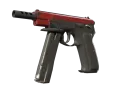 CZ75-Auto | Crimson Web (Well-Worn) skin