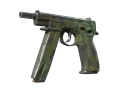 CZ75-Auto | Jungle Dashed (Well-Worn)