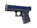 Glock-18 | Blue Fissure (Stridsärrad) skin