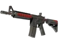 M4A4 | Red DDPAT (Battle-Scarred) skin