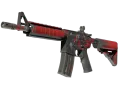 M4A4 | Red DDPAT (Well-Worn) skin