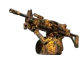 Negev | Nuclear Waste (Well-Worn) skin
