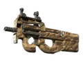 P90 | Desert Halftone (Well-Worn)