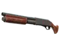 Sawed-Off | Crimson Batik (Battle-Scarred)