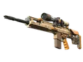 SCAR-20 | Short Ochre (Minimal Wear)