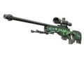Souvenir AWP | Green Energy (Battle-Scarred) skin