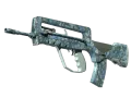 Souvenir FAMAS | Cyanospatter (Minimal Wear) skin