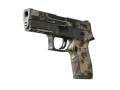 Souvenir P250 | Black & Tan (Stridsärrad) skin