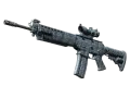 Souvenir SG 553 | Waves Perforated (Well-Worn) skin