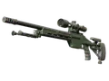 Souvenir SSG 08 | Green Ceramic (Battle-Scarred) skin