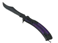 ★ StatTrak™ Butterfly Knife | Ultraviolet (Factory New) skin