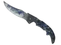 ★ StatTrak™ Falchion Knife | Bright Water (Battle-Scarred)