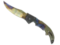 StatTrak™ Cuțit Falchion (★) | Case Hardened (Testată)