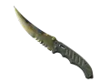 ★ StatTrak™ Flip Knife | Case Hardened (Well-Worn) skin