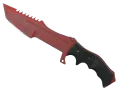 StatTrak™ ★ Huntsmankniv | Crimson Web (Minimalt slitage) skin