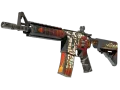 StatTrak™ M4A4 | Hellfire (Välanvänd) skin