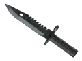 ★ StatTrak™ M9 Bayonet | Damascus Steel (Battle-Scarred) skin