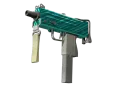 StatTrak™ MAC-10 | Malachite (Well-Worn) skin