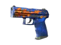 StatTrak™ P2000 | Fire Elemental (Battle-Scarred) skin