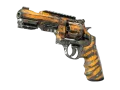 StatTrak™ R8 Revolver | Skull Crusher (Battle-Scarred) skin