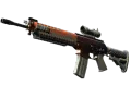 StatTrak™ SG 553 | Danger Close (Well-Worn)