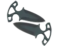 ★ StatTrak™ Shadow Daggers | Night (Well-Worn) skin