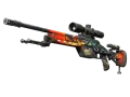 StatTrak™ SSG 08 | Dragonfire (Well-Worn)