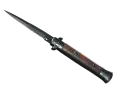 StatTrak™ Cuțit Stiletto (★) | Damascus Steel (Deteriorată)