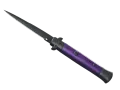 ★ StatTrak™ Stiletto Knife | Ultraviolet (Factory New)