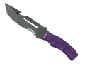 ★ StatTrak™ Survival Knife | Ultraviolet (Battle-Scarred)