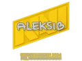Наліпка | Aleksib | Копенгаген 2024