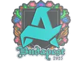 Sticker | Aurora (Embroidered) | Budapest 2025