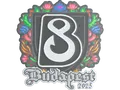 Sticker | B8 (Embroidered) | Budapest 2025