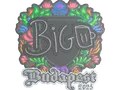 Sticker | biguzera (Embroidered) | Budapest 2025