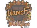 Sticker | blameF | Budapest 2025