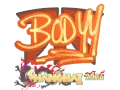 Klistermärke | bodyy | Shanghai 2024