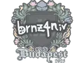 Sticker | brnz4n | Budapest 2025